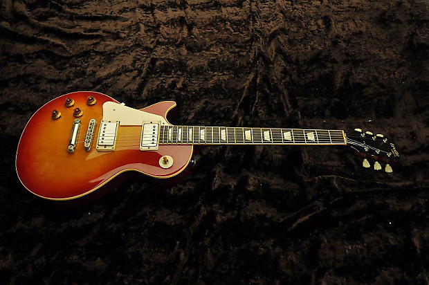Orville by Gibson レスポール Left hand Very Rare Japanese Left-Handed Orville by Gibson Amberburst