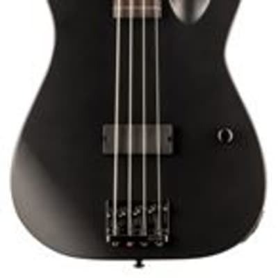 ESP LTD M-4 Black Metal Bass image 1