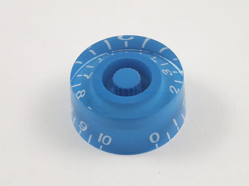 4 Blue Speed Dial Knobs for Epiphone Les Paul, SG Reverb Canada