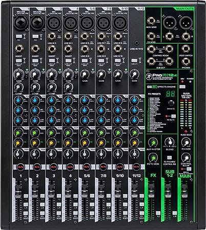 Mackie ProFX12v3 12 Channel Professional USB Mixer With Effects image 1