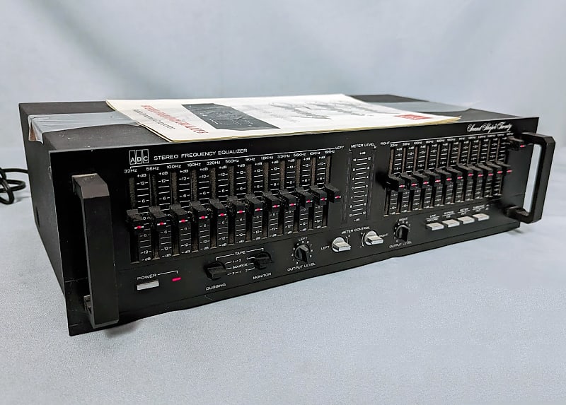 Vintage ADC Model SS-20 Stereo 12-Band Equalizer Sound