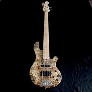 Lakland USA 55-94 Custom Deluxe Buckeye Burl Maple 5String