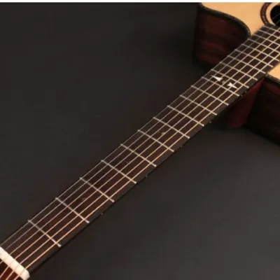 Cort GAPFBEVELNAT Grand Regal Acoustic Cutaway Guitar. Natural Glossy Arm Bevel image 5