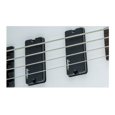 Jackson JS Series Concert Bass JS2 4-String Electric Bass Guitar (Snow White) Bundle with Jackson Bass Gig Bag and Strings image 11