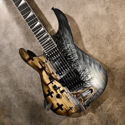Jackson Left Handed USA Custom Shop SL2H Soloist 2020 Graveyard Lefty Guitar image 3