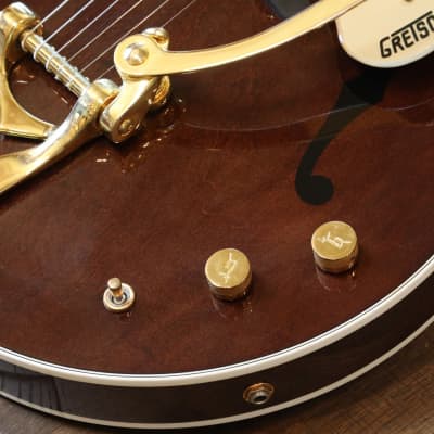 Gretsch G6122 1962 Country Classic Walnut Stain w/ Belly Rest + COA OHSC image 6