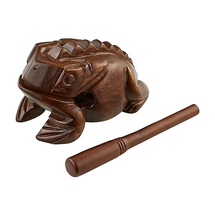 Meinl FROG-L Large Wooden Frog Guiro image 1