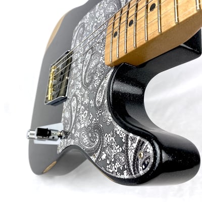 Fender Brad Paisley Esquire 2020 Road Worn Black Sparkle image 7