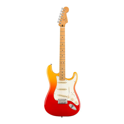 Fender Player Plus Stratocaster 6-String Electric Guitar (Right-Hand, Tequila Sunrise) image 1