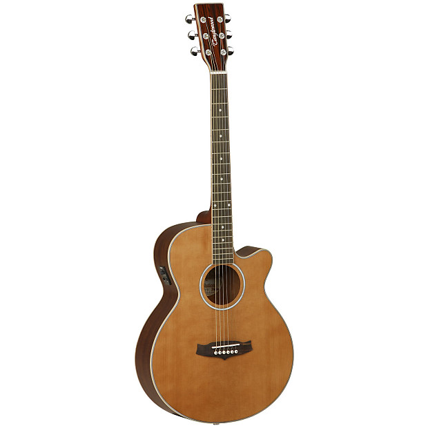 Tanglewood Evolution Superfolk Acoustic Guitar TWSF CEN Reverb