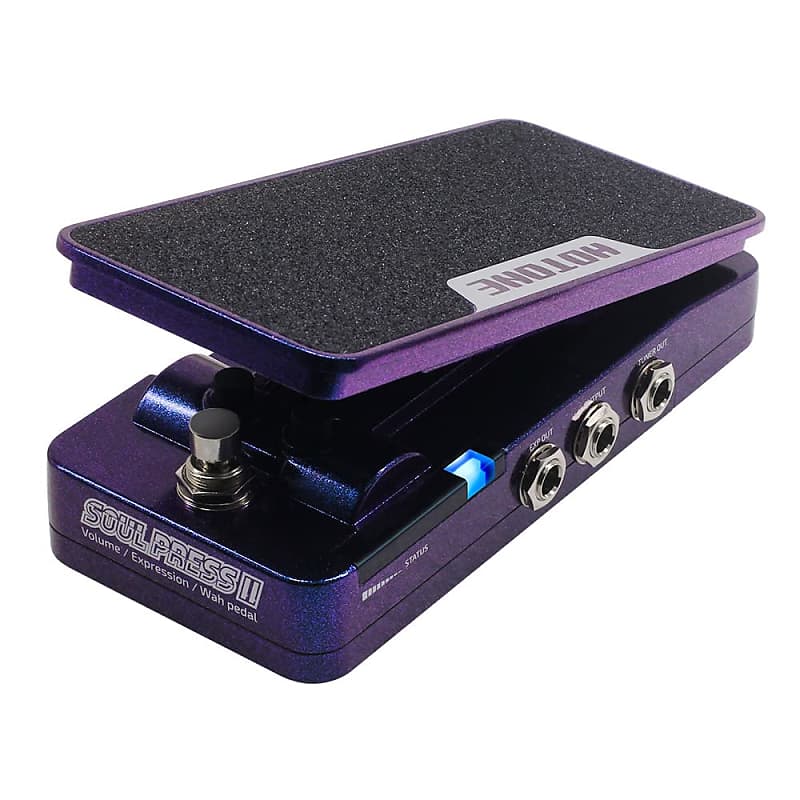 Hotone Wah Active Volume Passive Expression Guitar Effects Pedal Switchable Soul Press II 4 in 1 with Visible Guitar Effects Pedal image 1