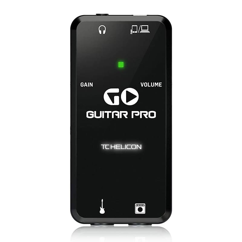 TC Helicon GO GUITAR PRO Portable USB Audio Interface image 1