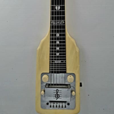 Oahu Symphony lap steel guitar 1954 - White Pearloid for sale