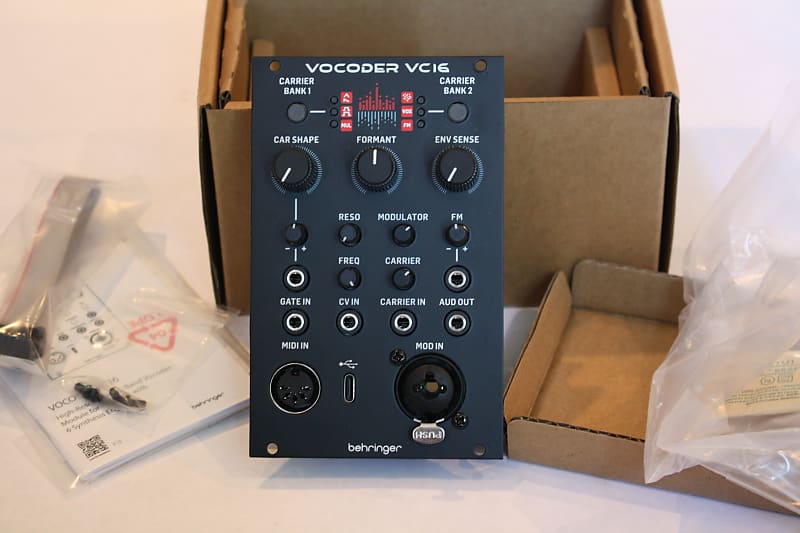 未開封品！Behringer VOCODER VC16　ボコーダー Behringer | Product | VOCODER VC16