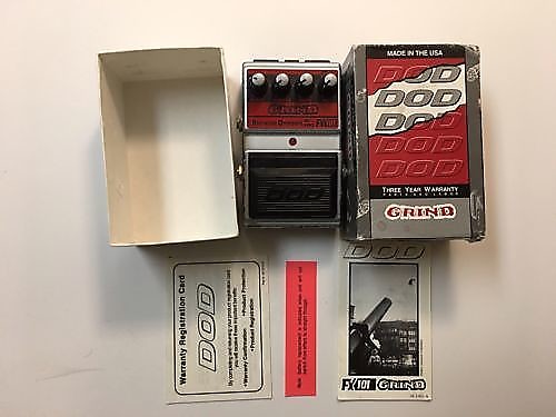 DOD Digitech FX101 Grind Rectifying Overdrive Preamp Rare