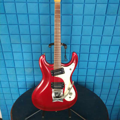 Mosrite Ventures 1965 - Candy Red image 1