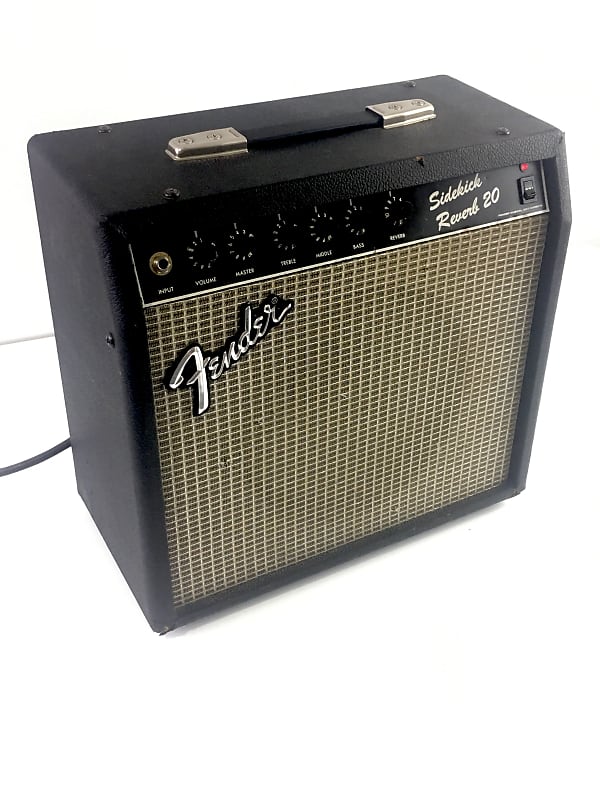 Fender Sidekick Reverb 20 Rare Solid State Rivera Era