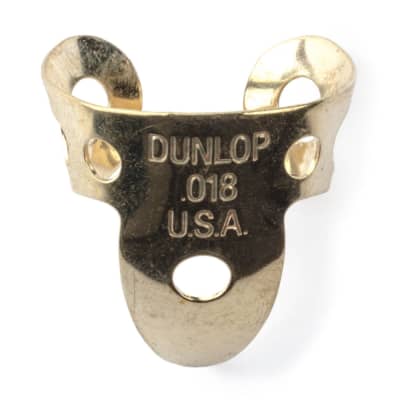 Dunlop 37R.018 Brass Fingerpicks -- Pack of 20 image 3