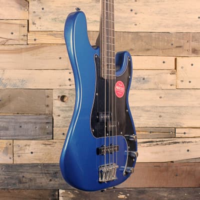 Squier Affinity Precision PJ Bass (2021, Lake Placid Blue) image 3