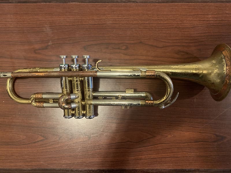 Getzen Super Deluxe “Tone Balanced” Trumpet circa 1950s | Reverb