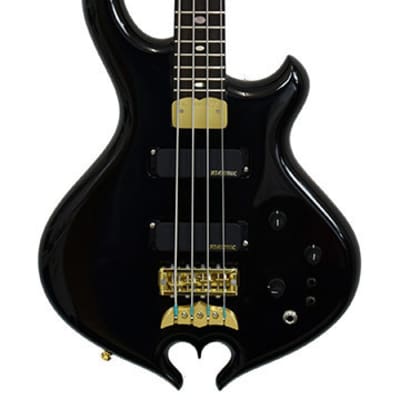 Alembic Darling Bass Shortscale Black Blue LED for sale