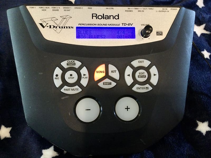 Roland TD-6V V-Drum Percussion Sound Module | Reverb