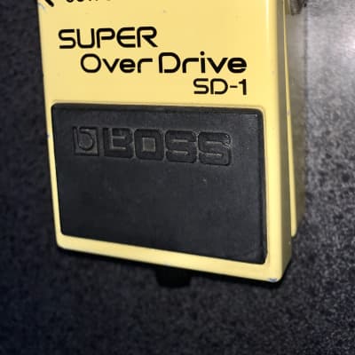 Boss SD-1 Super Overdrive 1981 - 1988 Made In Japan | Reverb