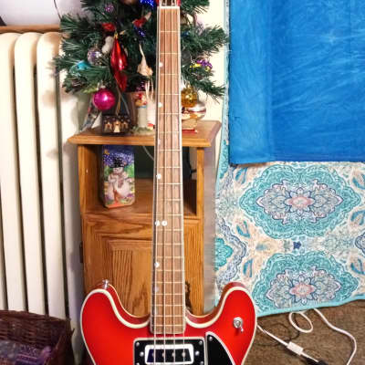 Vintage 60s Lyle Hollow body bass image 4