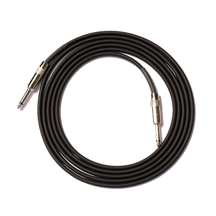 Lincoln SPRINGFIELD / Gotham DGS-1 Straight 1/4" Guitar & Instrument Cable - 10FT / Goldenrod Yellow image 1