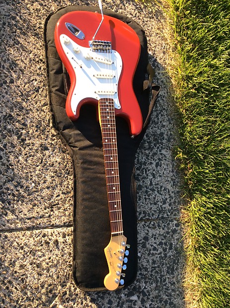SALE Fender Squier Stratocaster 1962 Reissue E Series Made In Japan gig bag MIJ