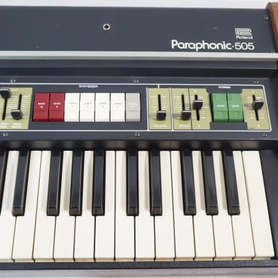 Roland RS-505 Paraphonic 505 Analog Synthesizer Keyboard GOOD image 2