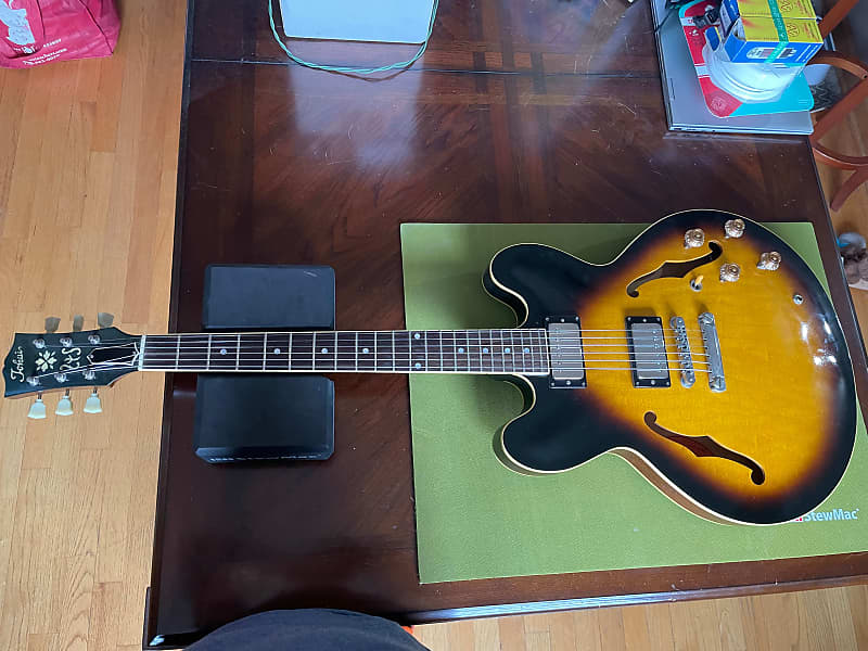 81年製 TOKAI ES-100 Vintage Tokai ES-100 1981 Vintage Sunburst w/ Upgrades and Original