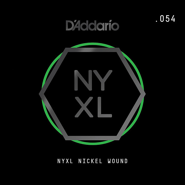 D'Addario NYXL Nickel Wound Electric Guitar Single String .054 image 1