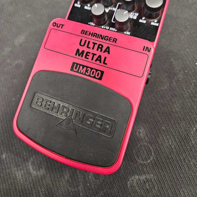 Behringer UM300 Ultra Metal Distortion Pedal | Reverb