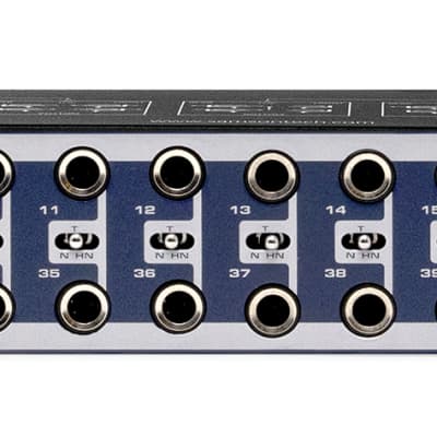 Samson S-Patch Plus S Class 48-Point Balanced Patchbay with free Trace Audio Write-Your-Own Label image 4