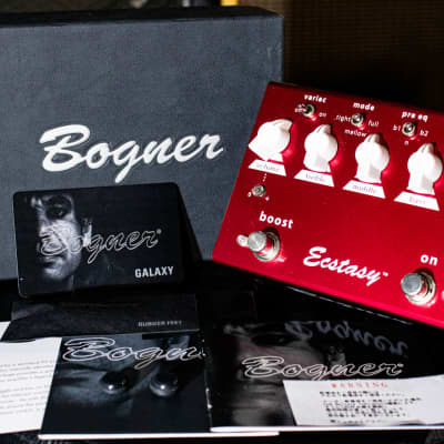 Reverb.com listing, price, conditions, and images for bogner-ecstasy-red