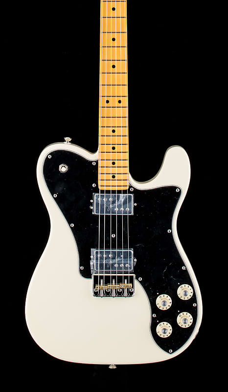 Fender American Professional II Telecaster Deluxe - Olympic White #59666 image 1