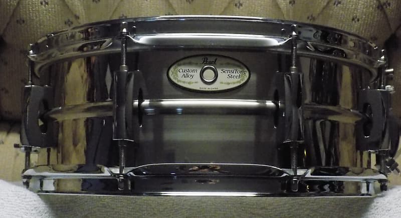 Pearl Sensitone Snare SS1455SB/C, 14x5,5, Black Steel favorable buying at  our shop