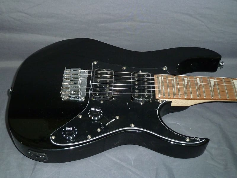 Ibanez GRGM21-BKN Gio Mikro 3/4 Size Electric Guitar 2021 Black Sparkle image 1