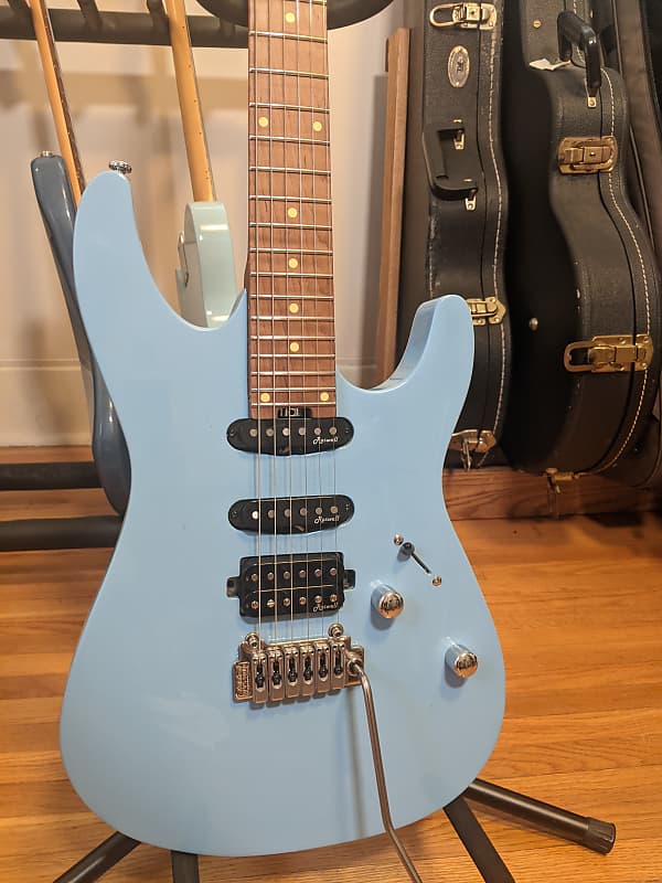 Harley Benton Fusion-III HSS Roasted IB 2021 Ice Blue