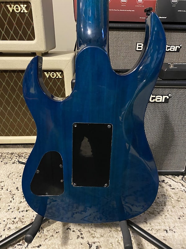 Used Diamond Halcyon Flame 7-String: Jade Iridium: Rep