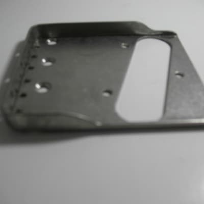 Logan 304 Stainless Steel modified  bridge plate 2019 Raw Stainless Steel image 2