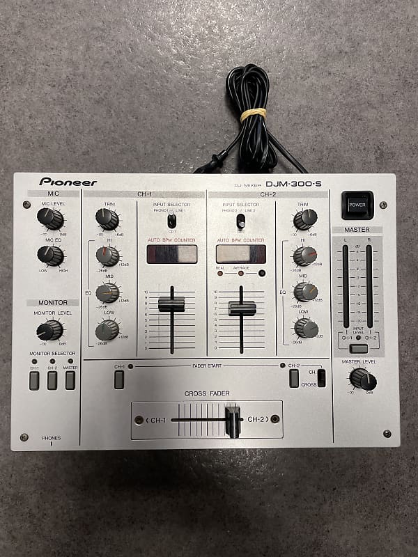 hikaru Pioneer DJM-300-S Pioneer Djm-300-s 2 Channel DJ Music Mixer for sale online