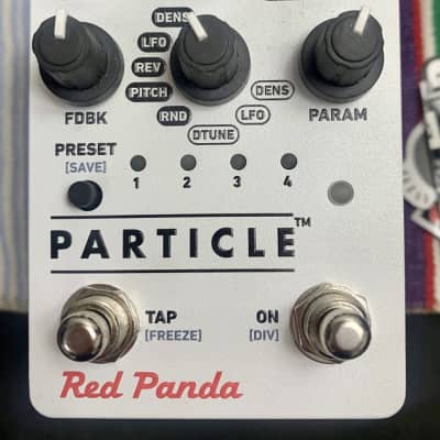 Red Panda Particle V2 - real-time granular synthesis pedal - Gearspace