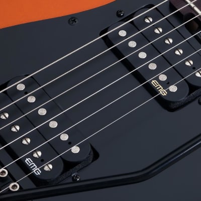 Schecter Sun Valley Super Shredder FR Lambo Orange #1281 image 8