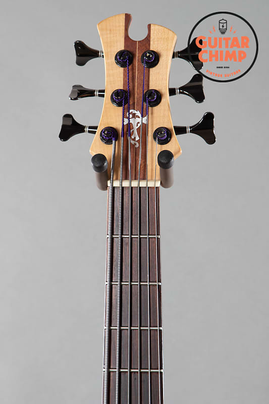 ベース tobias 90s Early 1990's Tobias Basic 6 String Bass Guitar Zebrawood