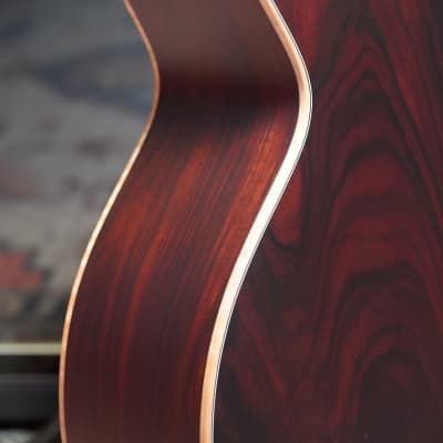 Hsienmo Art Gallery SJ200  Full Solid Germany Spruce and Sandalwood Back Sides 1/3 image 9