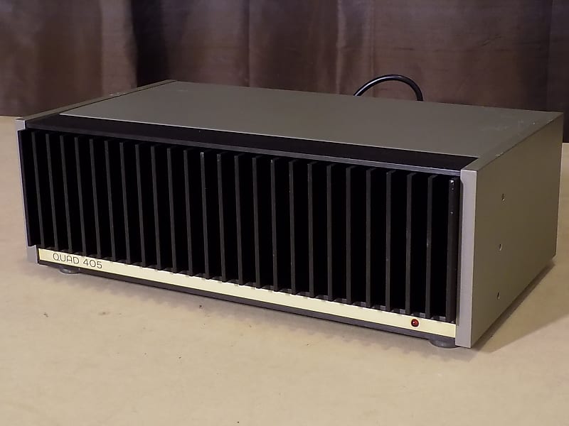 Quad 405 Stereo Power Amplifier recapped with 405-2 boards