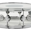 DW Design Series Snare Drum - Acrylic Clear 5.5x14