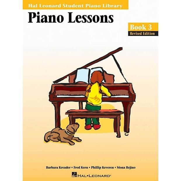 Piano Lessons Book 3 - Revised Edition, Hal Leonard Student Piano Library, Book Only image 1